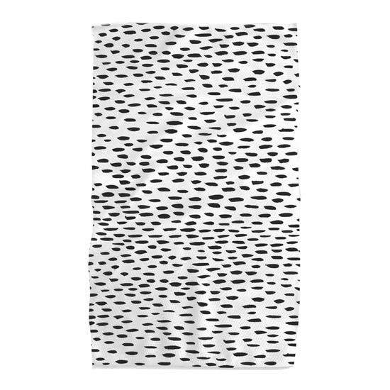 microfiber tea towel - dot dash by geometry house