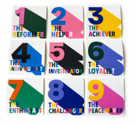 sticker - enneagram by stickers northwest