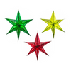 recycled decorations - large star (2 colors) by acorn & will