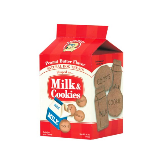 dog treats - pb milk & cookies by spunky pup bakery