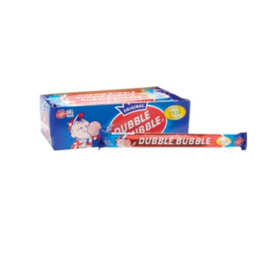 candy - dubble bubble gum - 3oz bar by redstone foods inc