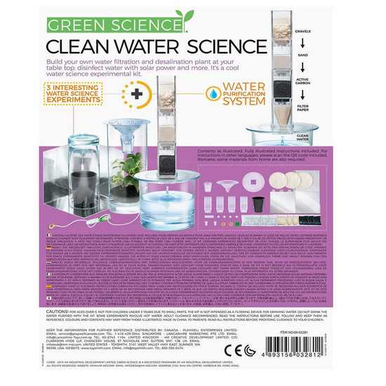kit - clean water science by toysmith group