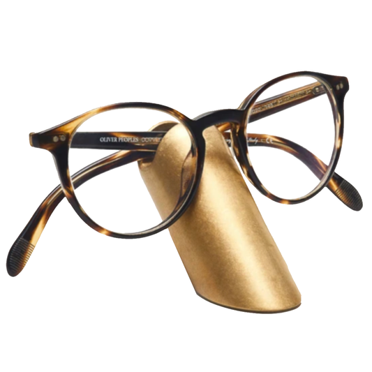 eyewear stand - brass by craighill