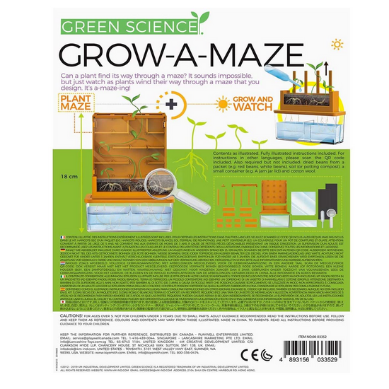 kit - grow-a-maze by toysmith group