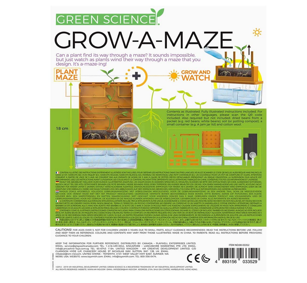 kit - grow-a-maze by toysmith group