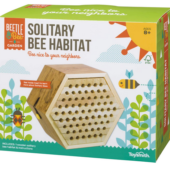 habitat kit - solitary bee by toysmith group