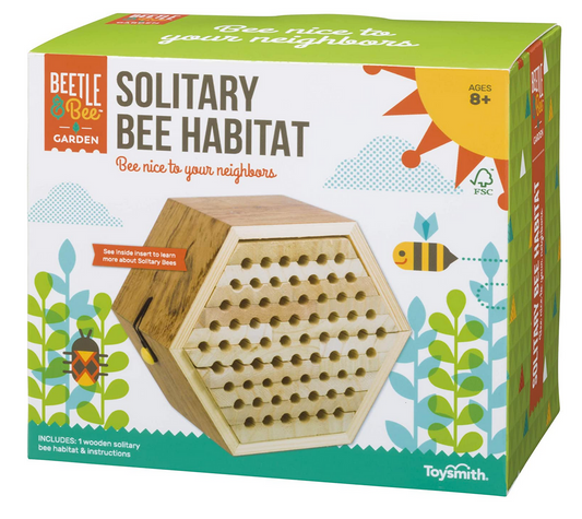 habitat kit - solitary bee by toysmith group