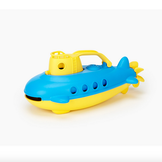 bath toys - submarine by green toys