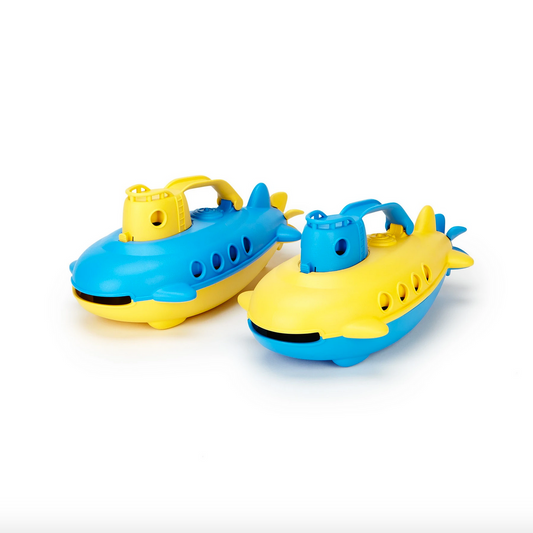 bath toys - submarine by green toys