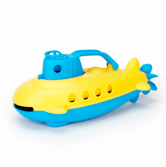 bath toys - submarine by green toys