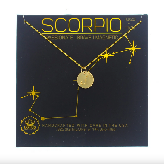 necklace - zodiac by lotus jewelry studio
