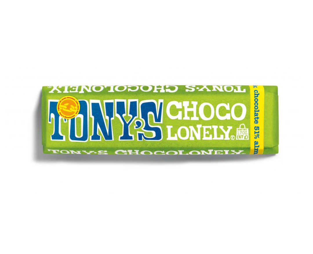 candy - tony's chocolate bars - 1.8oz by tony's chocolonely inc
