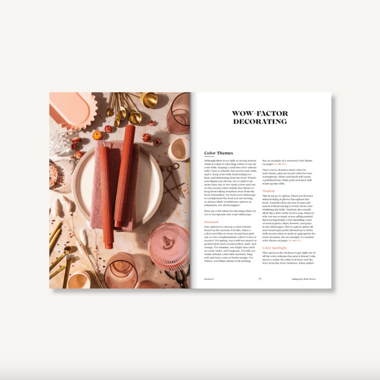 book - tables & spreads by chronicle books