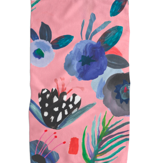 microfiber tea towel - thinking of you by geometry house