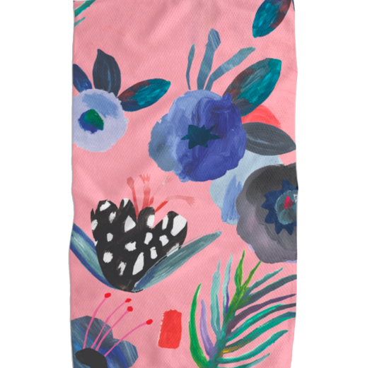 microfiber tea towel - thinking of you by geometry house