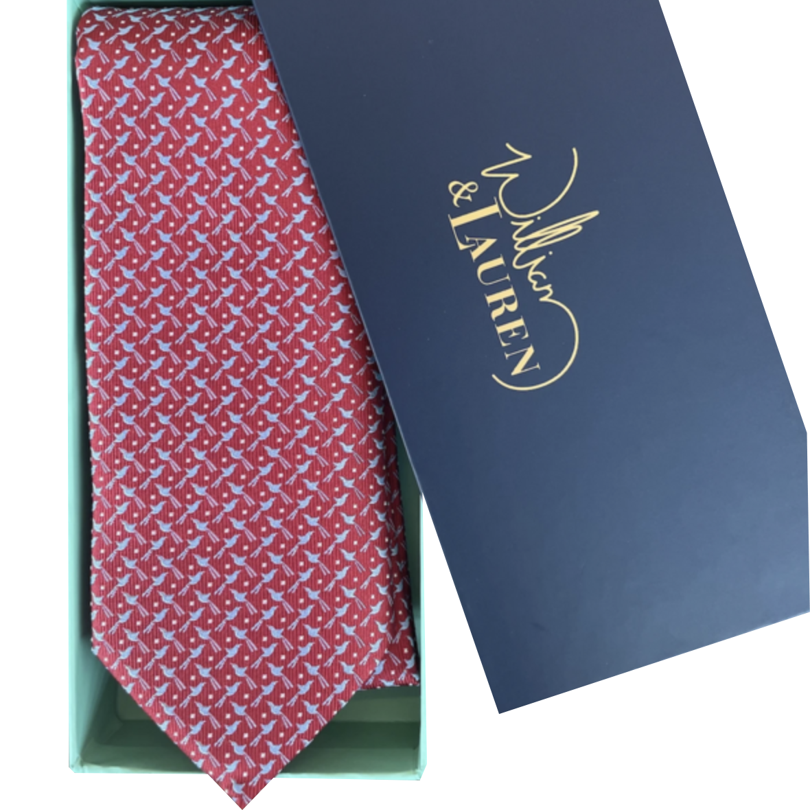 neck tie - silk - scissortail by william & lauren