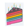 card - birthday - rainbow cake by banquet workshop
