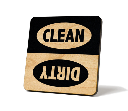 dishwasher magnet - black by american brand studio