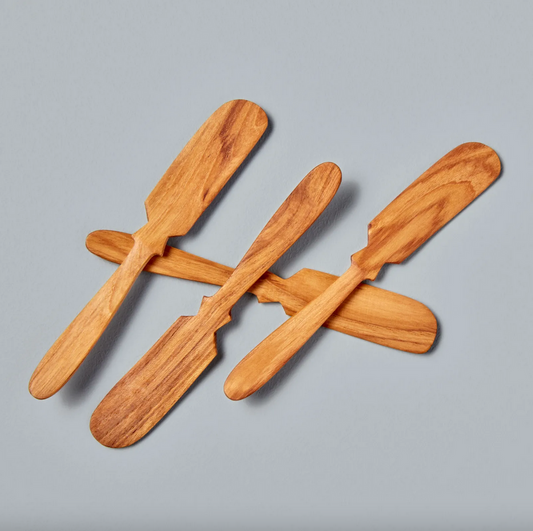 butter knife - teak wood by be home