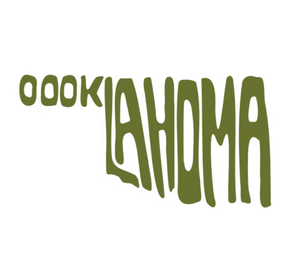 sticker - oklahoma - bubble green by plenty