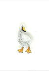 brooch pin - waddling duck by trovelore