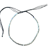 necklace - adjustable polygons - silver by baizaar