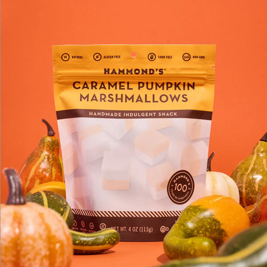 candy - marshmallows - caramel pumpkin by redstone foods inc