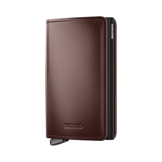 slimwallet - secrid - dusk dark brown by secrid