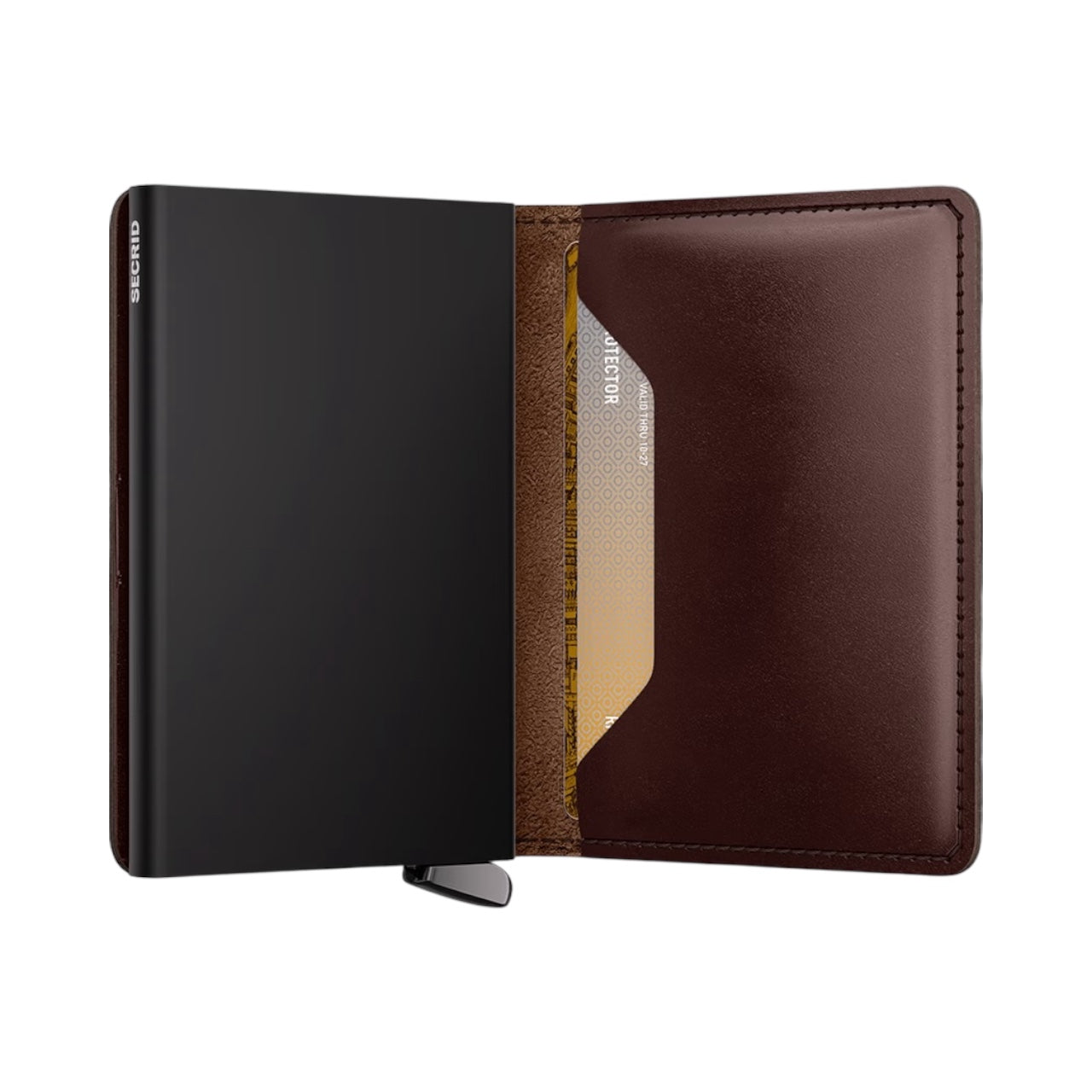 slimwallet - secrid - dusk dark brown by secrid