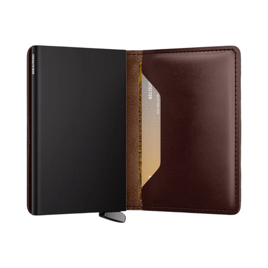 slimwallet - secrid - dusk dark brown by secrid
