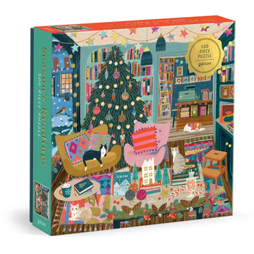 puzzle - season's readings - 500 piece foil by chronicle books