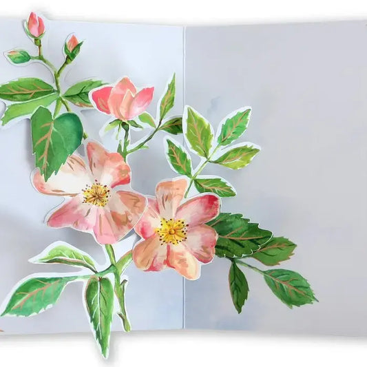 card - 3d pop-up - blooms seed packet by uwp luxe
