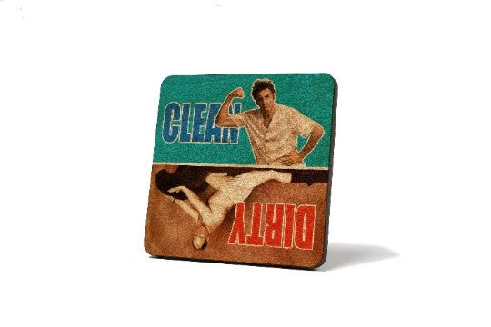 dishwasher magnet - george/kramer (seinfeld) by american brand studio