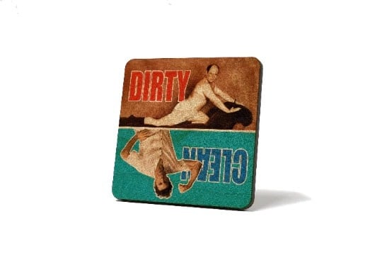 dishwasher magnet - george/kramer (seinfeld) by american brand studio