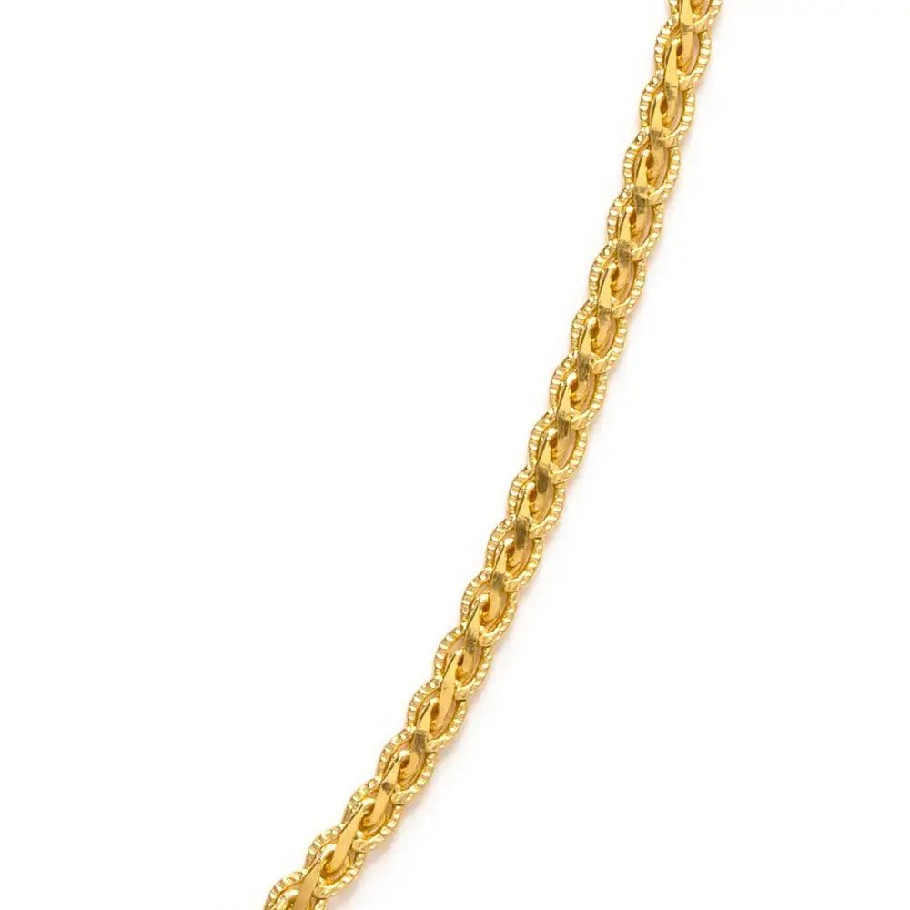 necklace - serpentine chain 18" - 14kgp by amano studio