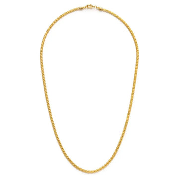 necklace - serpentine chain 18" - 14kgp by amano studio