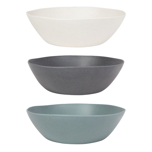 serving bowl - fresco melamine by now designs