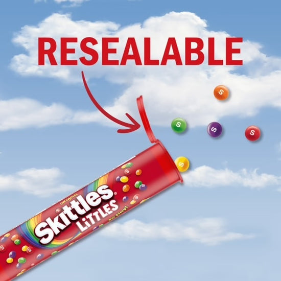 candy - skittles littles - mega tube by redstone foods inc