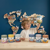 Toy | Wooden Animal Set | North America