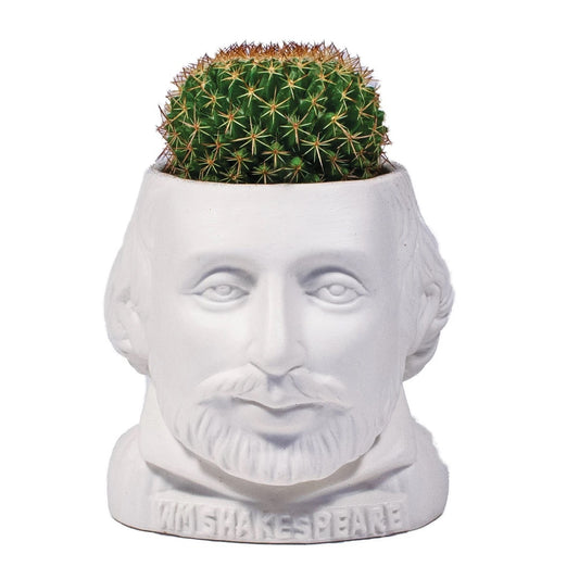 ceramic planter pot - bust figure by unemployed philosophers guild