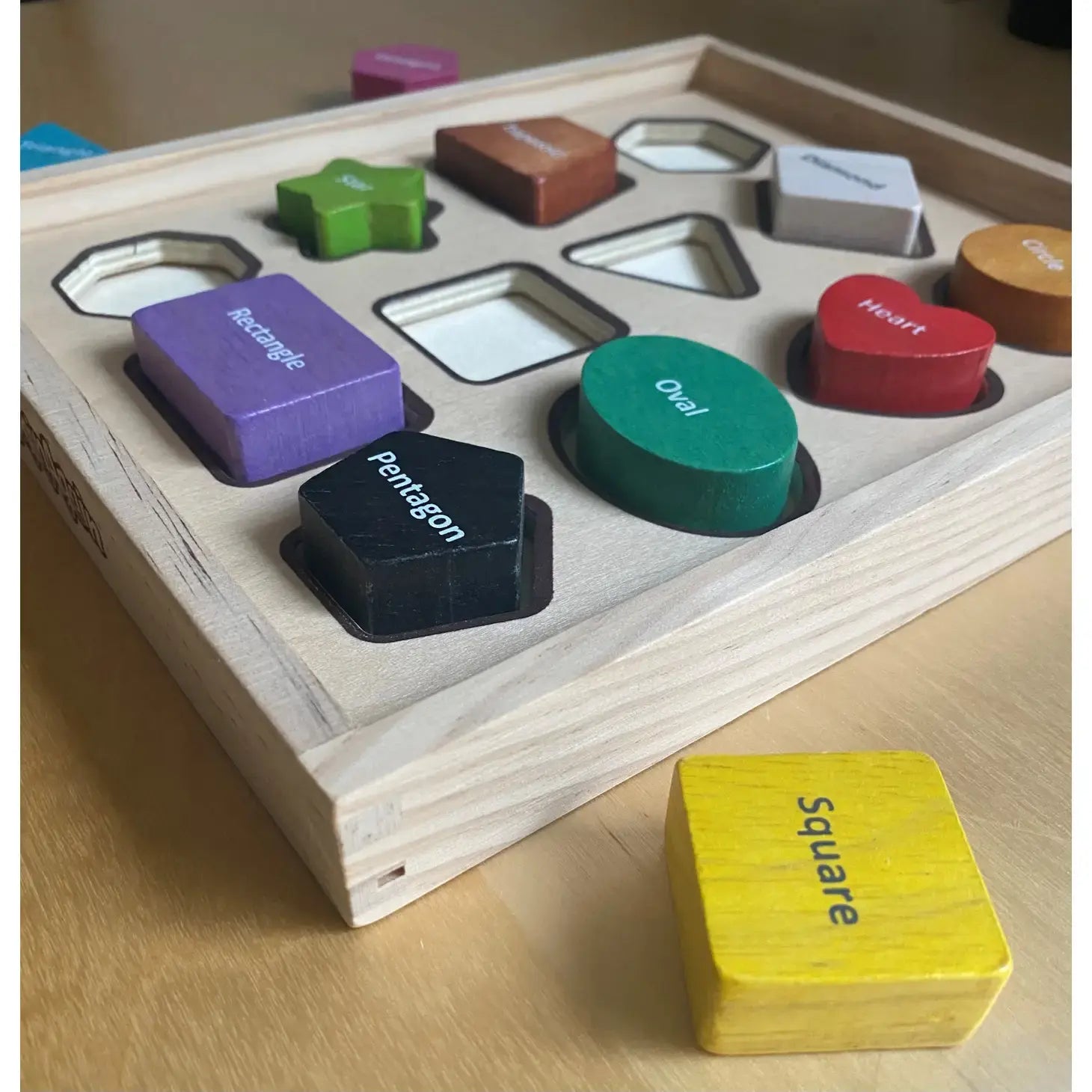 toy - shape sorter - puzzle box by beginagain