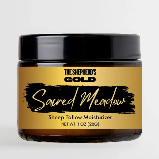 moisturizer - sacred meadow - sheep tallow by the shepherd's gold