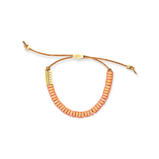 bracelet - "shirin" - greek ceramic beads by son of a sailor