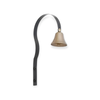shopkeeper’s bell - steel - metallic gold powder coated by bevin bells