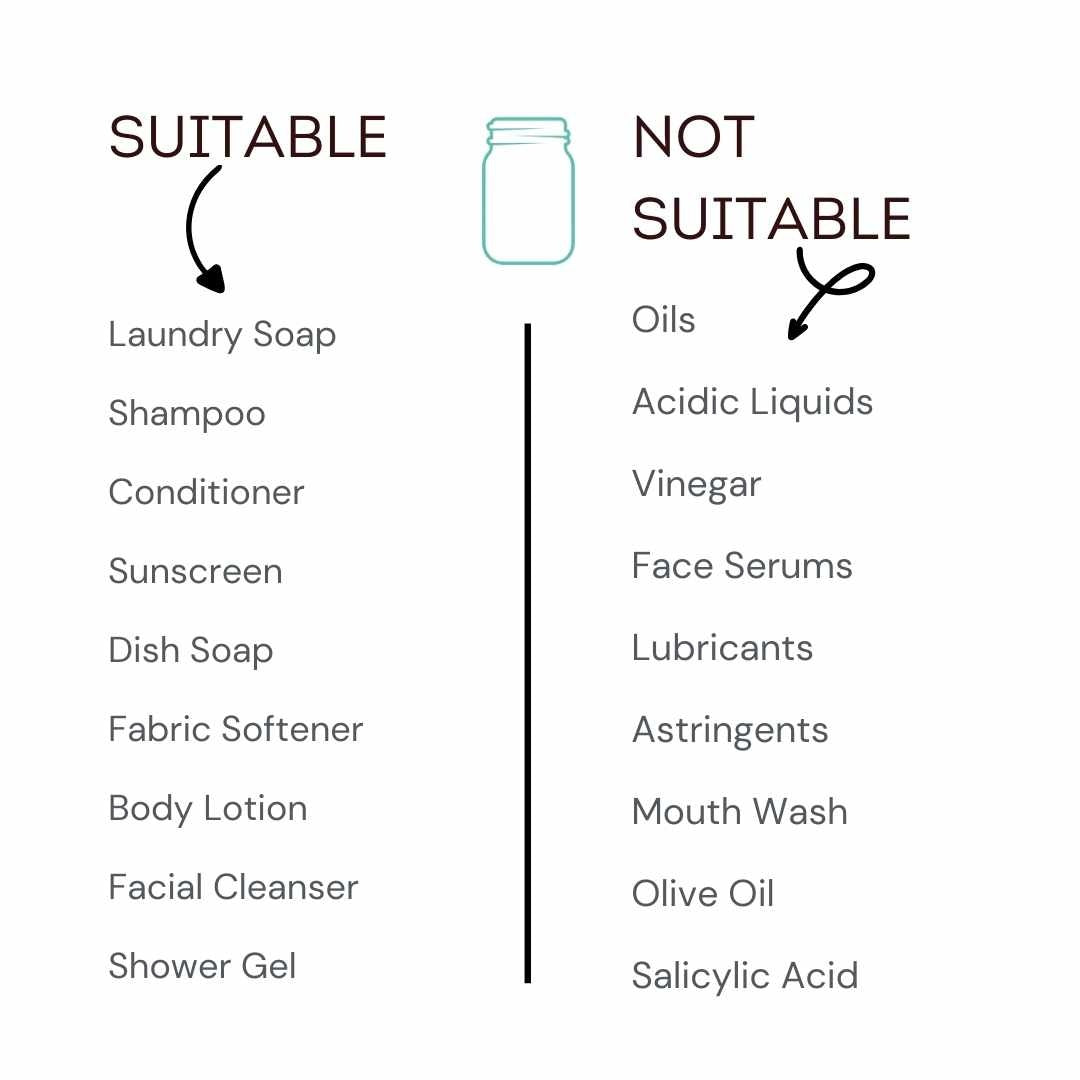 travel bottle 3oz - silicone by the green jar