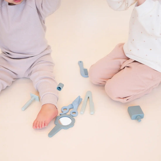 playset - silicone - hairdresser by bug + bean kids