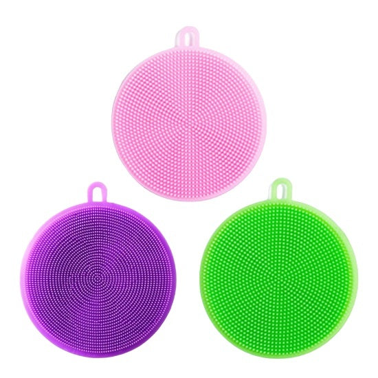 dish brush - silicone scrub by dhgate