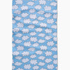 tea towel - microfiber - silver linings clouds by geometry house