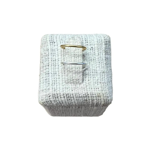 ear cuff - simple barbell by baizaar