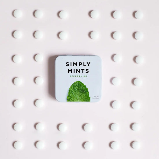 candy - simply mints - peppermint by simply gum